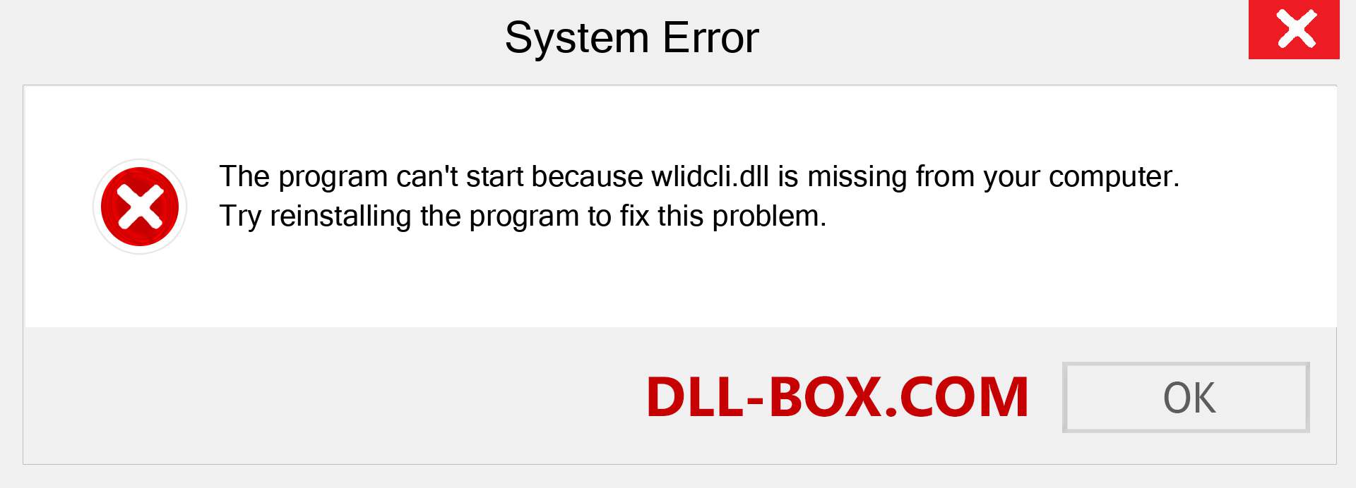  wlidcli.dll file is missing?. Download for Windows 7, 8, 10 - Fix  wlidcli dll Missing Error on Windows, photos, images